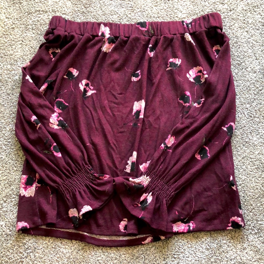 Off-Shoulder Blouse
